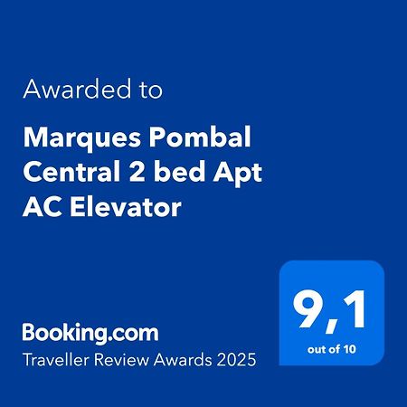 Marques Pombal Central 2 Bed Apt Ac Лісабон Екстер'єр фото